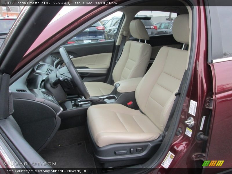 Basque Red Pearl II / Ivory 2013 Honda Crosstour EX-L V-6 4WD