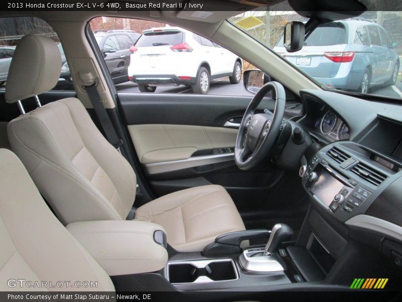 Basque Red Pearl II / Ivory 2013 Honda Crosstour EX-L V-6 4WD
