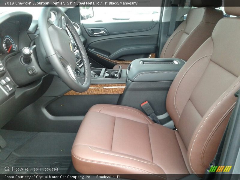 Front Seat of 2019 Suburban Premier