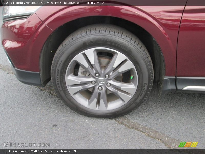 Basque Red Pearl II / Ivory 2013 Honda Crosstour EX-L V-6 4WD