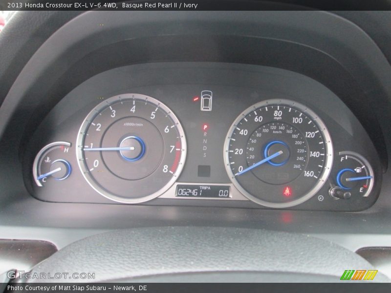 Basque Red Pearl II / Ivory 2013 Honda Crosstour EX-L V-6 4WD