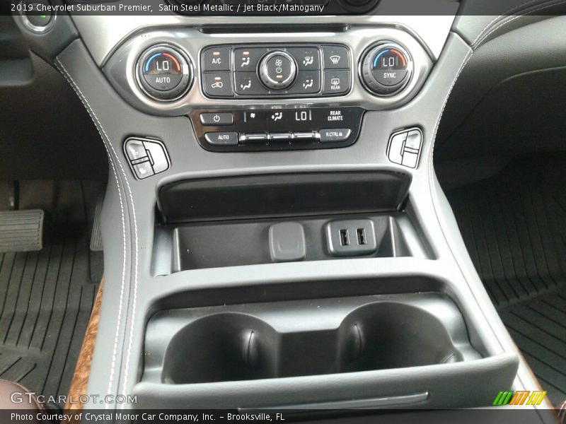 Controls of 2019 Suburban Premier