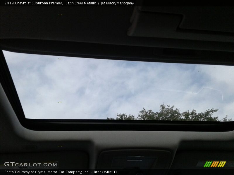 Satin Steel Metallic / Jet Black/Mahogany 2019 Chevrolet Suburban Premier