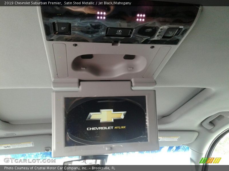 Satin Steel Metallic / Jet Black/Mahogany 2019 Chevrolet Suburban Premier