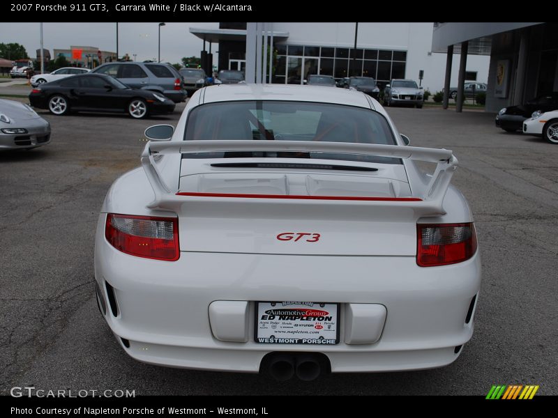 Carrara White / Black w/Alcantara 2007 Porsche 911 GT3
