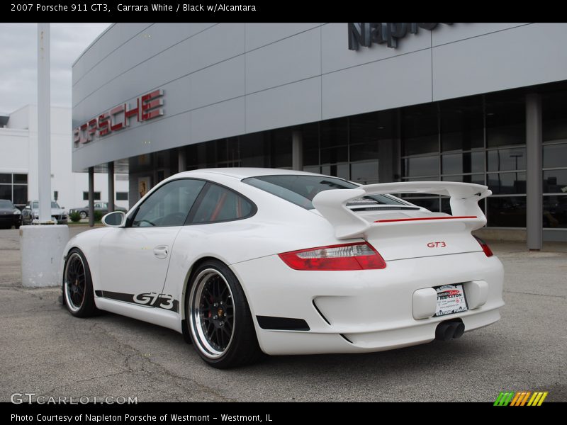 Carrara White / Black w/Alcantara 2007 Porsche 911 GT3