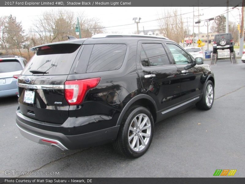 Shadow Black / Medium Light Camel 2017 Ford Explorer Limited 4WD