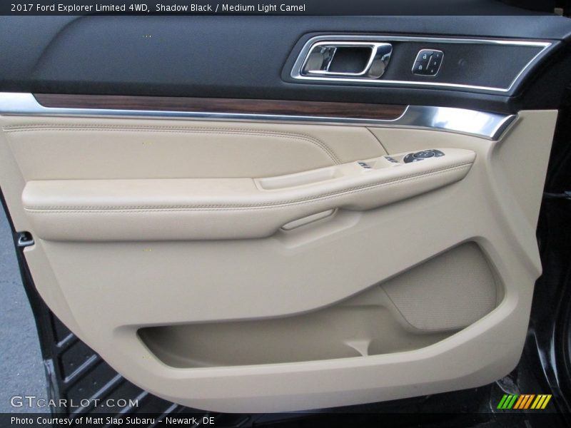 Shadow Black / Medium Light Camel 2017 Ford Explorer Limited 4WD