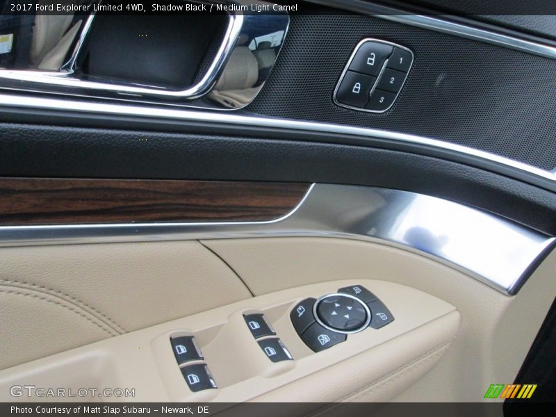 Shadow Black / Medium Light Camel 2017 Ford Explorer Limited 4WD