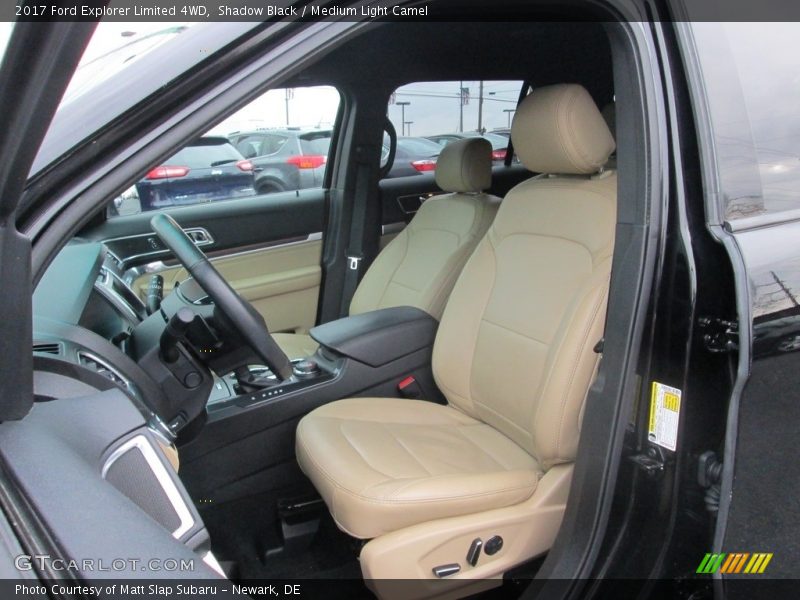 Shadow Black / Medium Light Camel 2017 Ford Explorer Limited 4WD