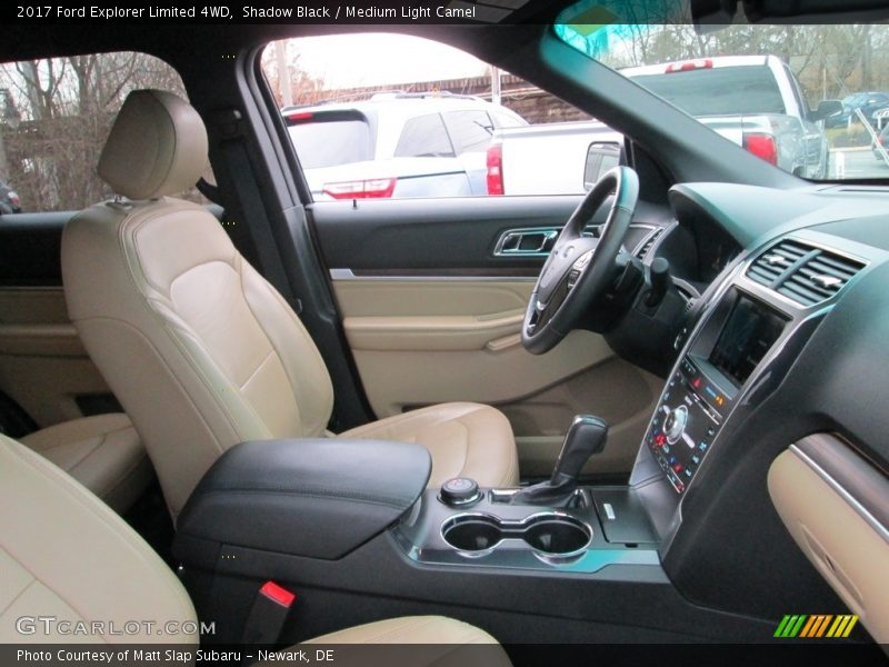 Shadow Black / Medium Light Camel 2017 Ford Explorer Limited 4WD