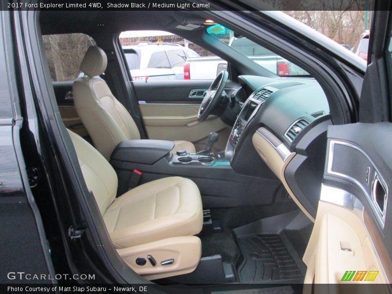 Shadow Black / Medium Light Camel 2017 Ford Explorer Limited 4WD