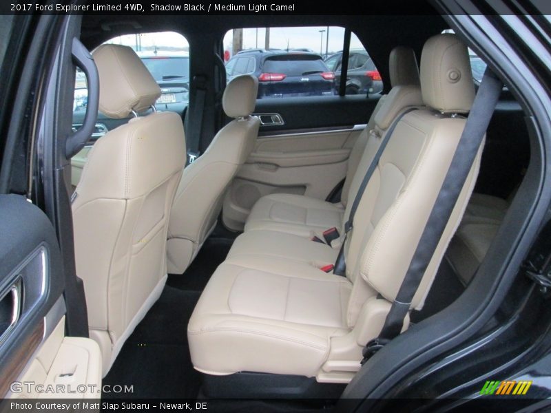 Shadow Black / Medium Light Camel 2017 Ford Explorer Limited 4WD