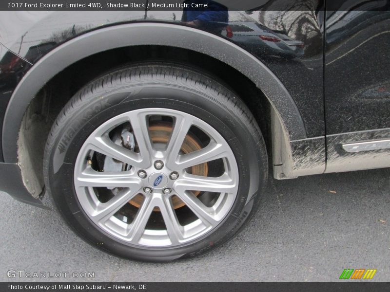 Shadow Black / Medium Light Camel 2017 Ford Explorer Limited 4WD