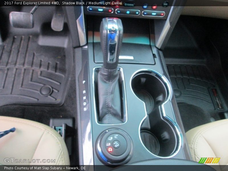 Shadow Black / Medium Light Camel 2017 Ford Explorer Limited 4WD