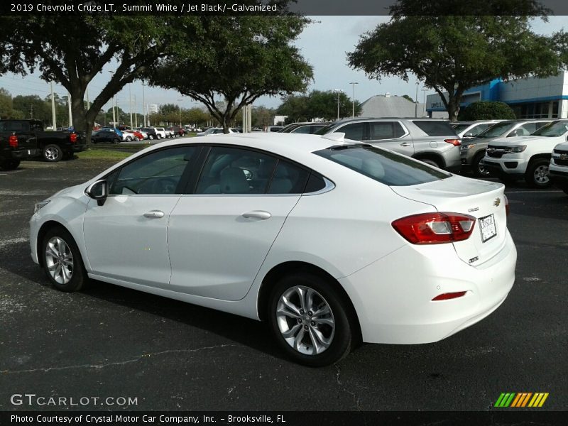 Summit White / Jet Black/­Galvanized 2019 Chevrolet Cruze LT