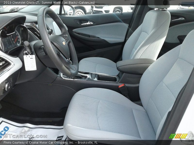 Summit White / Jet Black/­Galvanized 2019 Chevrolet Cruze LT
