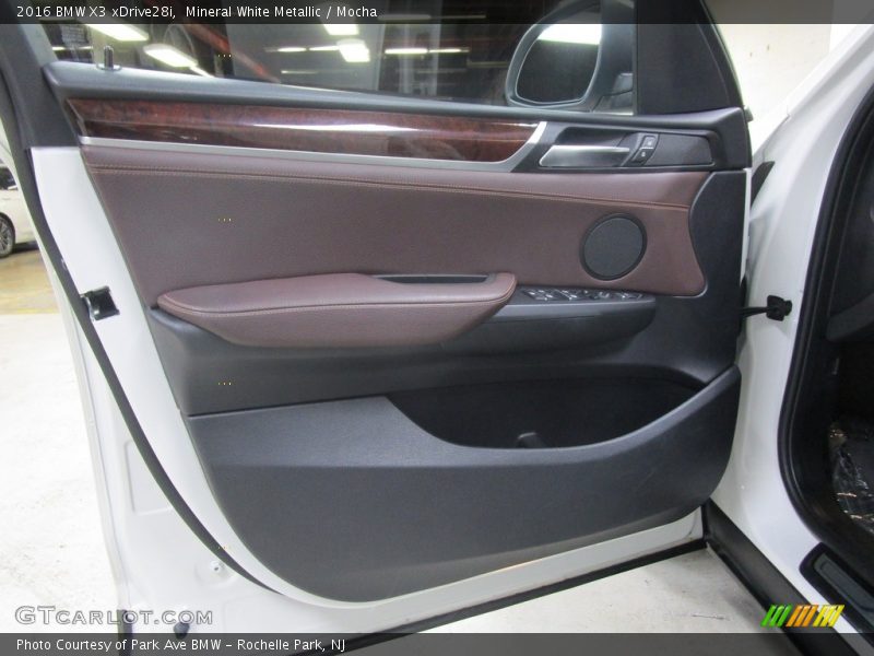 Mineral White Metallic / Mocha 2016 BMW X3 xDrive28i