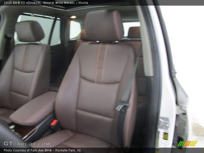 Mineral White Metallic / Mocha 2016 BMW X3 xDrive28i