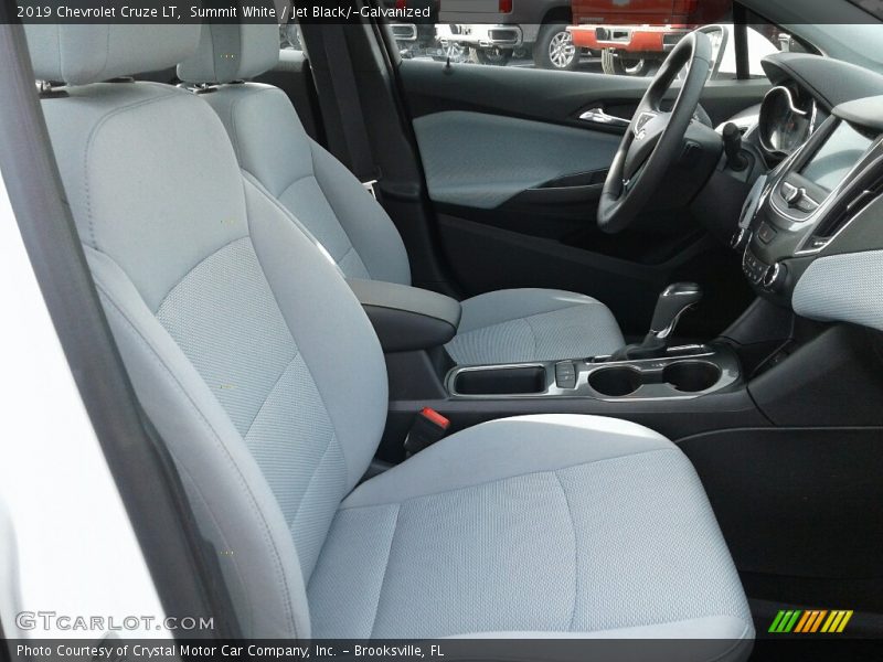 Summit White / Jet Black/­Galvanized 2019 Chevrolet Cruze LT