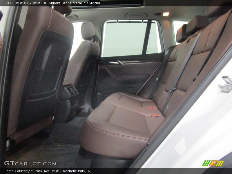 Mineral White Metallic / Mocha 2016 BMW X3 xDrive28i