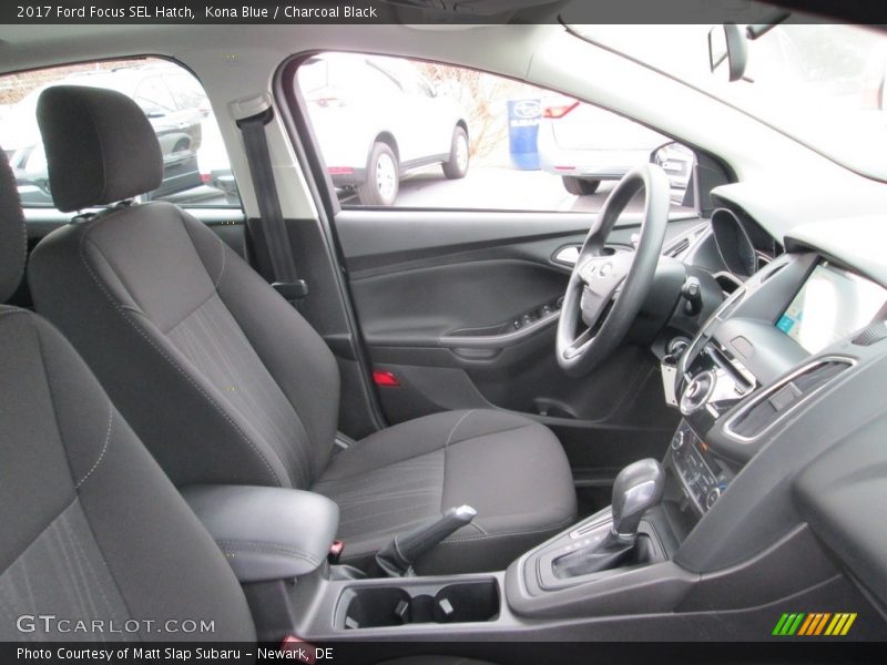 Kona Blue / Charcoal Black 2017 Ford Focus SEL Hatch
