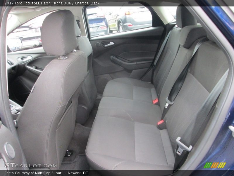 Kona Blue / Charcoal Black 2017 Ford Focus SEL Hatch