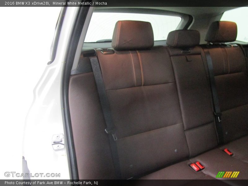 Mineral White Metallic / Mocha 2016 BMW X3 xDrive28i
