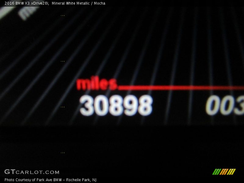 Mineral White Metallic / Mocha 2016 BMW X3 xDrive28i