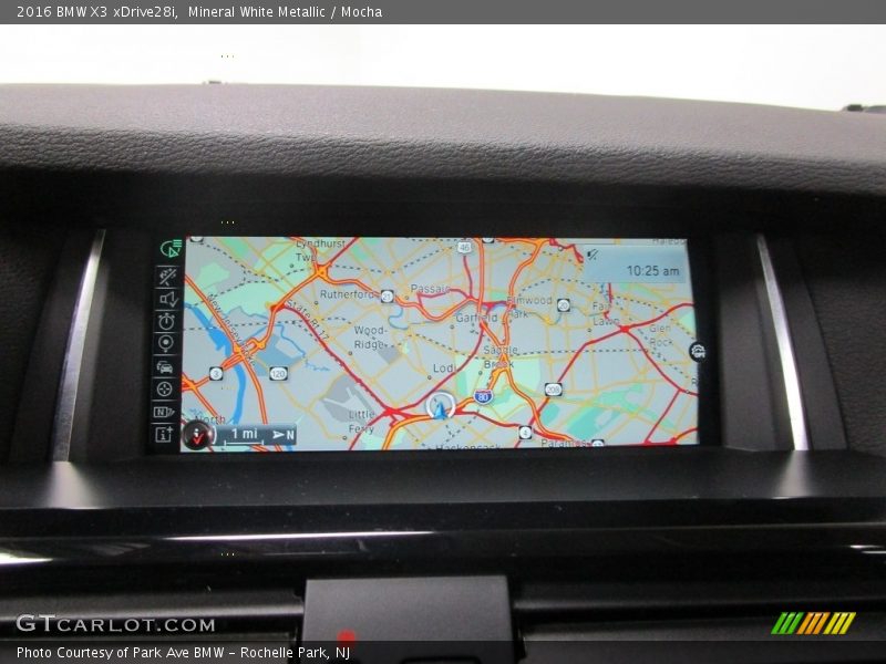 Mineral White Metallic / Mocha 2016 BMW X3 xDrive28i