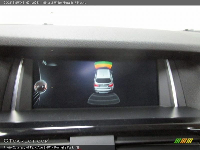 Mineral White Metallic / Mocha 2016 BMW X3 xDrive28i