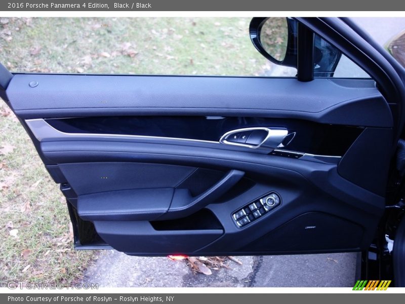 Black / Black 2016 Porsche Panamera 4 Edition