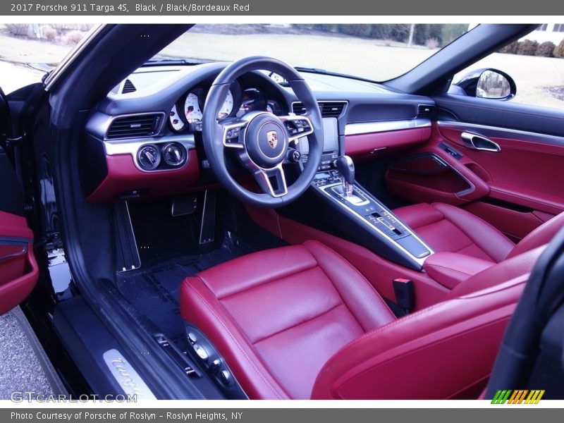 Front Seat of 2017 911 Targa 4S