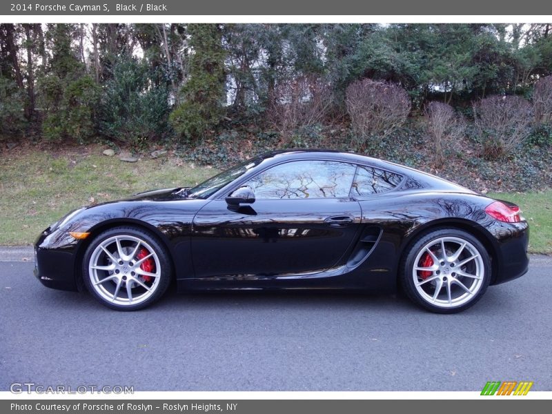 Black / Black 2014 Porsche Cayman S