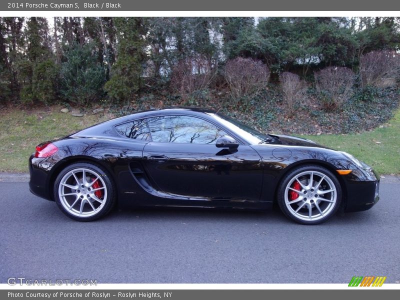 Black / Black 2014 Porsche Cayman S