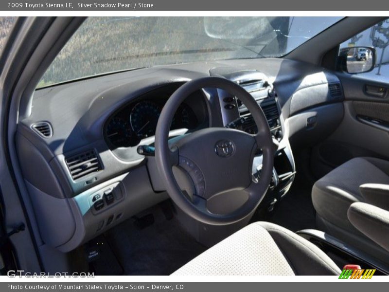 Silver Shadow Pearl / Stone 2009 Toyota Sienna LE