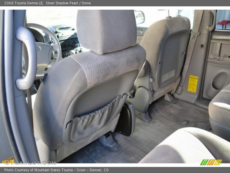 Silver Shadow Pearl / Stone 2009 Toyota Sienna LE