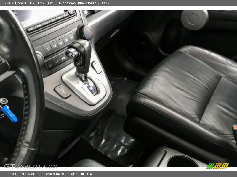 Nighthawk Black Pearl / Black 2007 Honda CR-V EX-L 4WD
