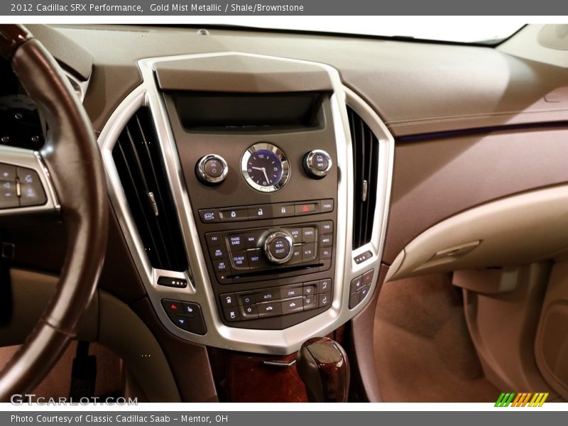 Gold Mist Metallic / Shale/Brownstone 2012 Cadillac SRX Performance