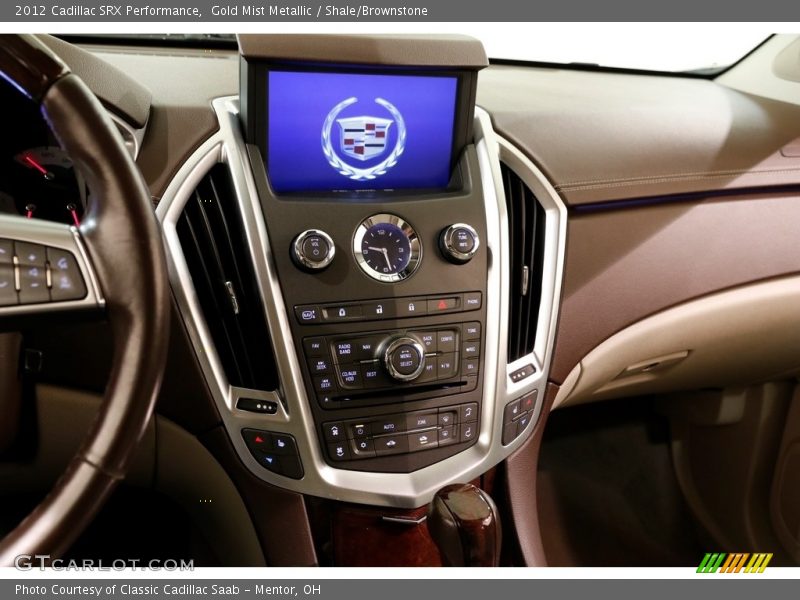 Gold Mist Metallic / Shale/Brownstone 2012 Cadillac SRX Performance