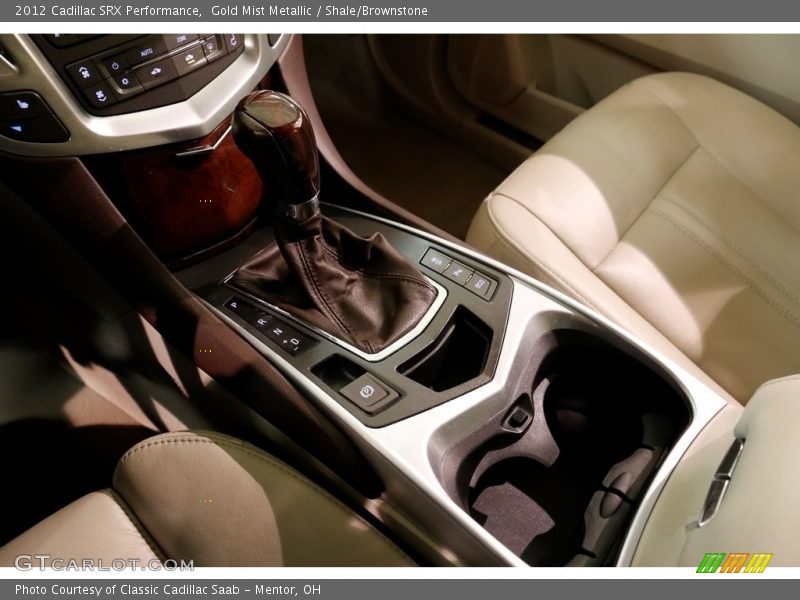 Gold Mist Metallic / Shale/Brownstone 2012 Cadillac SRX Performance