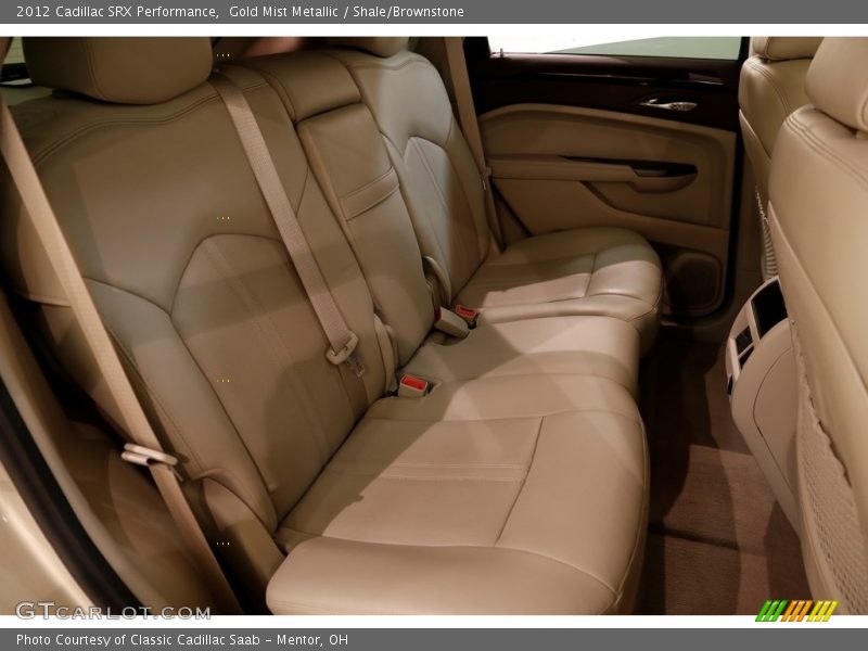 Gold Mist Metallic / Shale/Brownstone 2012 Cadillac SRX Performance