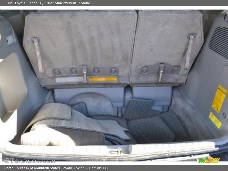 Silver Shadow Pearl / Stone 2009 Toyota Sienna LE