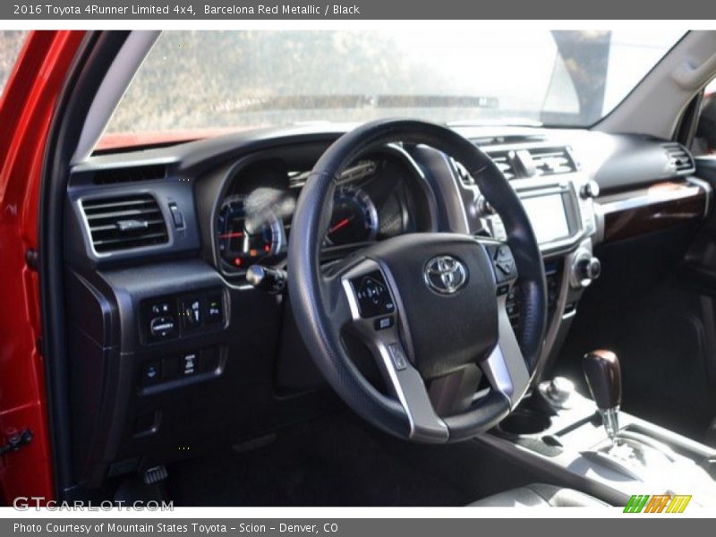 Barcelona Red Metallic / Black 2016 Toyota 4Runner Limited 4x4