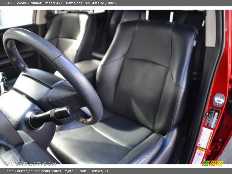 Barcelona Red Metallic / Black 2016 Toyota 4Runner Limited 4x4