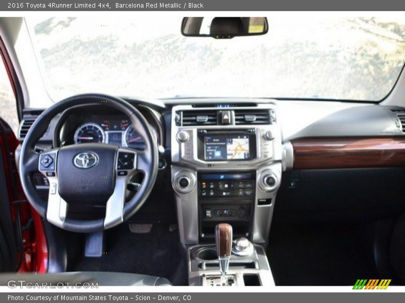 Barcelona Red Metallic / Black 2016 Toyota 4Runner Limited 4x4