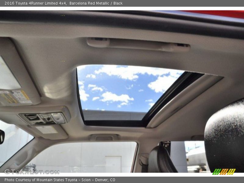 Barcelona Red Metallic / Black 2016 Toyota 4Runner Limited 4x4