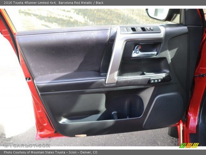 Barcelona Red Metallic / Black 2016 Toyota 4Runner Limited 4x4