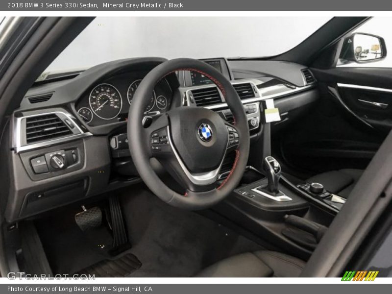 Mineral Grey Metallic / Black 2018 BMW 3 Series 330i Sedan