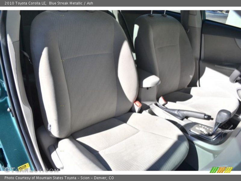Blue Streak Metallic / Ash 2010 Toyota Corolla LE